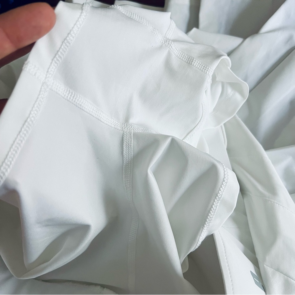 Prince Women's Match Pure White Pleated Tennis Skort, size M - Picture 11 of 13